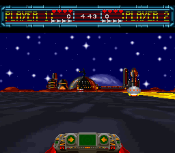Space Football - One on One (USA) In game screenshot